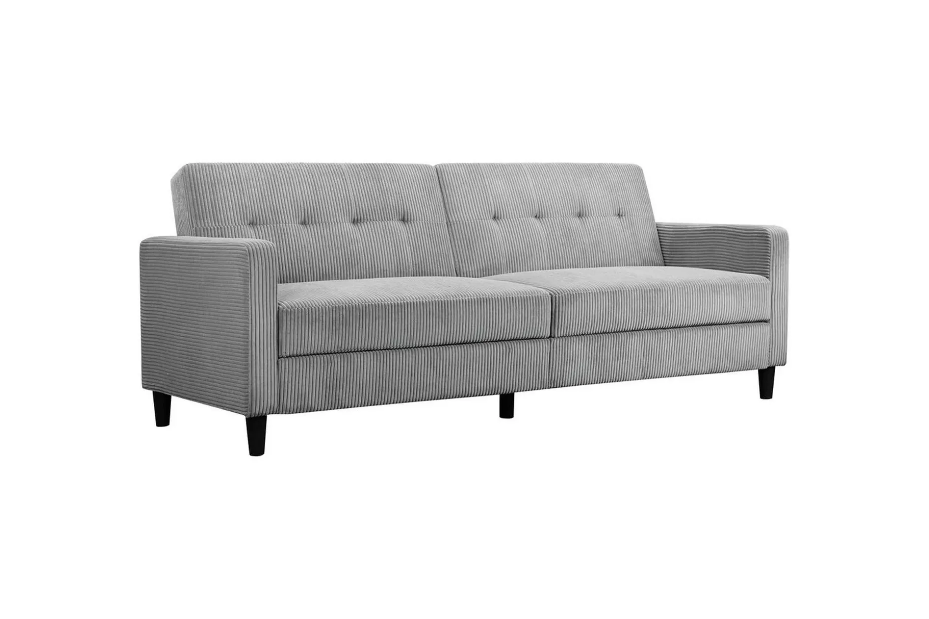 Sovesofa Hartford II 203x83x82 cm, Grå