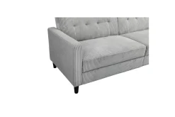 Sovesofa Hartford II 203x83x82 cm, Grå