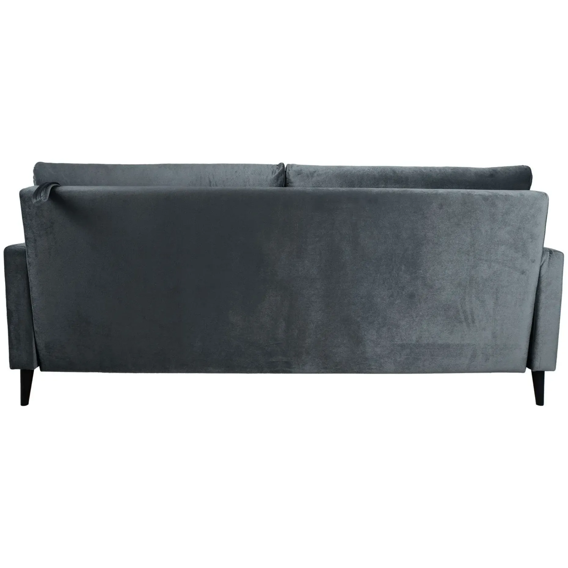 Sovesofa HOME4YOU Anna med oppbevaringsboks Grå fløyel