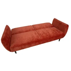 Sovesofa HOME4YOU Hermes 3-seter Oransje