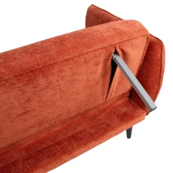 Sovesofa HOME4YOU Hermes 3-seter Oransje