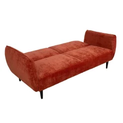 Sovesofa HOME4YOU Hermes 3-seter Oransje