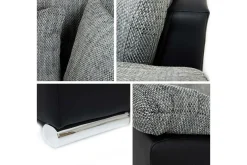 Sovesofa 3-seters L-formet 280x160 cm Venstre