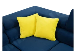 Sovesofa 4-seters U-formet 345x202 cm Venstre