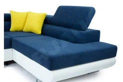 Sovesofa 4-seters U-formet 345x202 cm Venstre