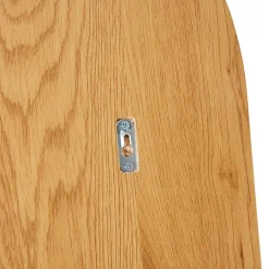 Speil med hylle HOME4YOU Aalborg 92x15x93 cm eik