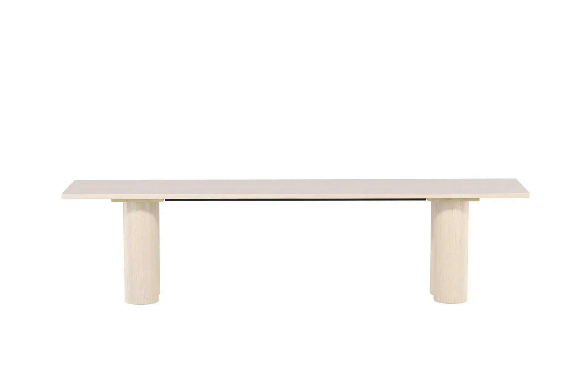 Spisebenk Olivia 40x180x45 cm Hvit