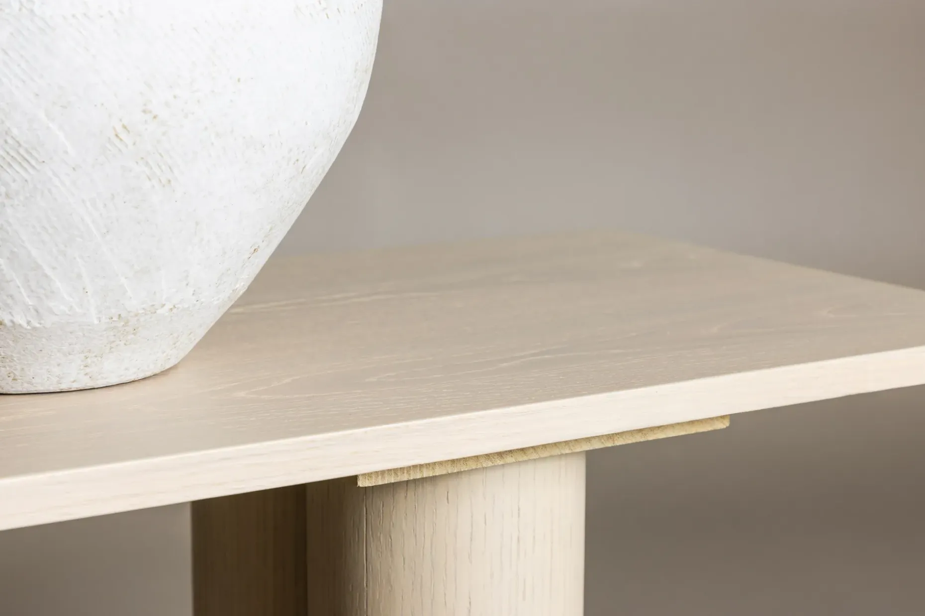 Spisebenk Olivia 40x180x45 cm Hvit