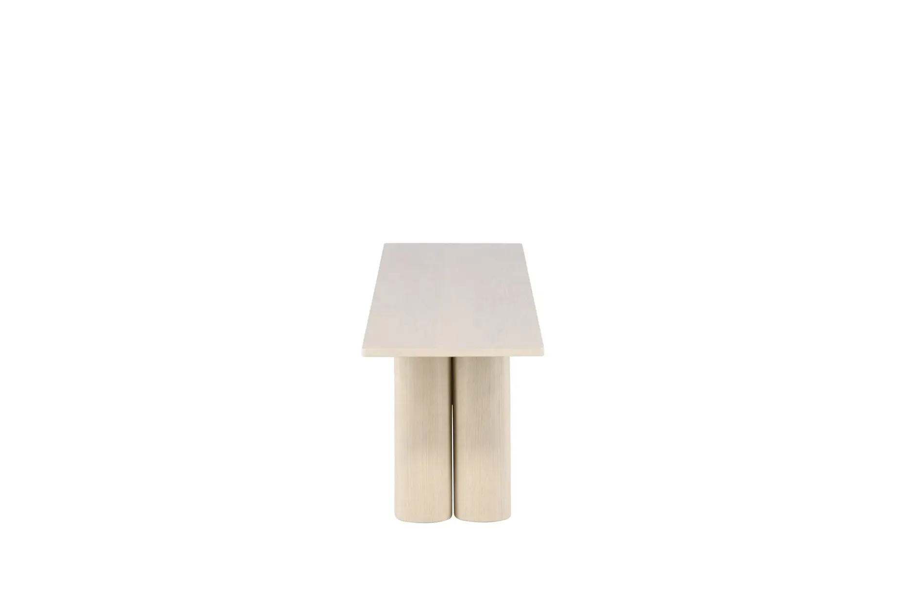 Spisebenk Olivia 40x180x45 cm Hvit