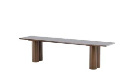 Spisebenk Olivia 40x180x45 cm Mokka
