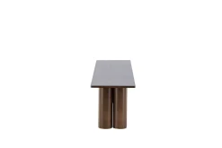 Spisebenk Olivia 40x180x45 cm Mokka