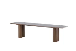 Spisebenk Olivia 40x180x45 cm Mokka