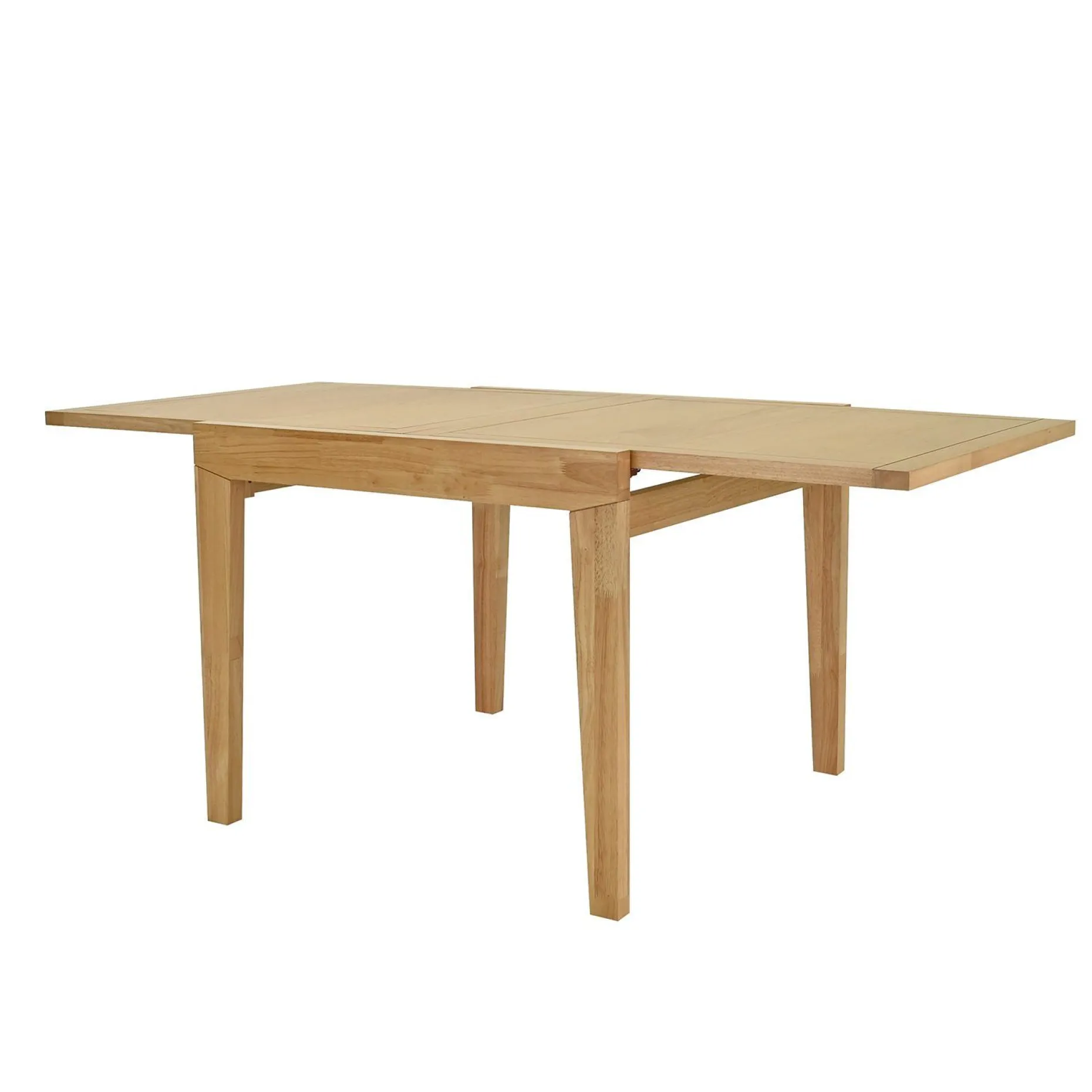Spisebord HOME4YOU Bowen 90+90x90x76 cm Eik