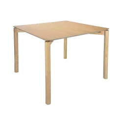 Spisebord HOME4YOU Gardenia 90x90x75 cm Eik