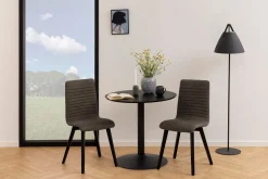 Spisebord HOME4YOU Ibiza svart 80x75 cm