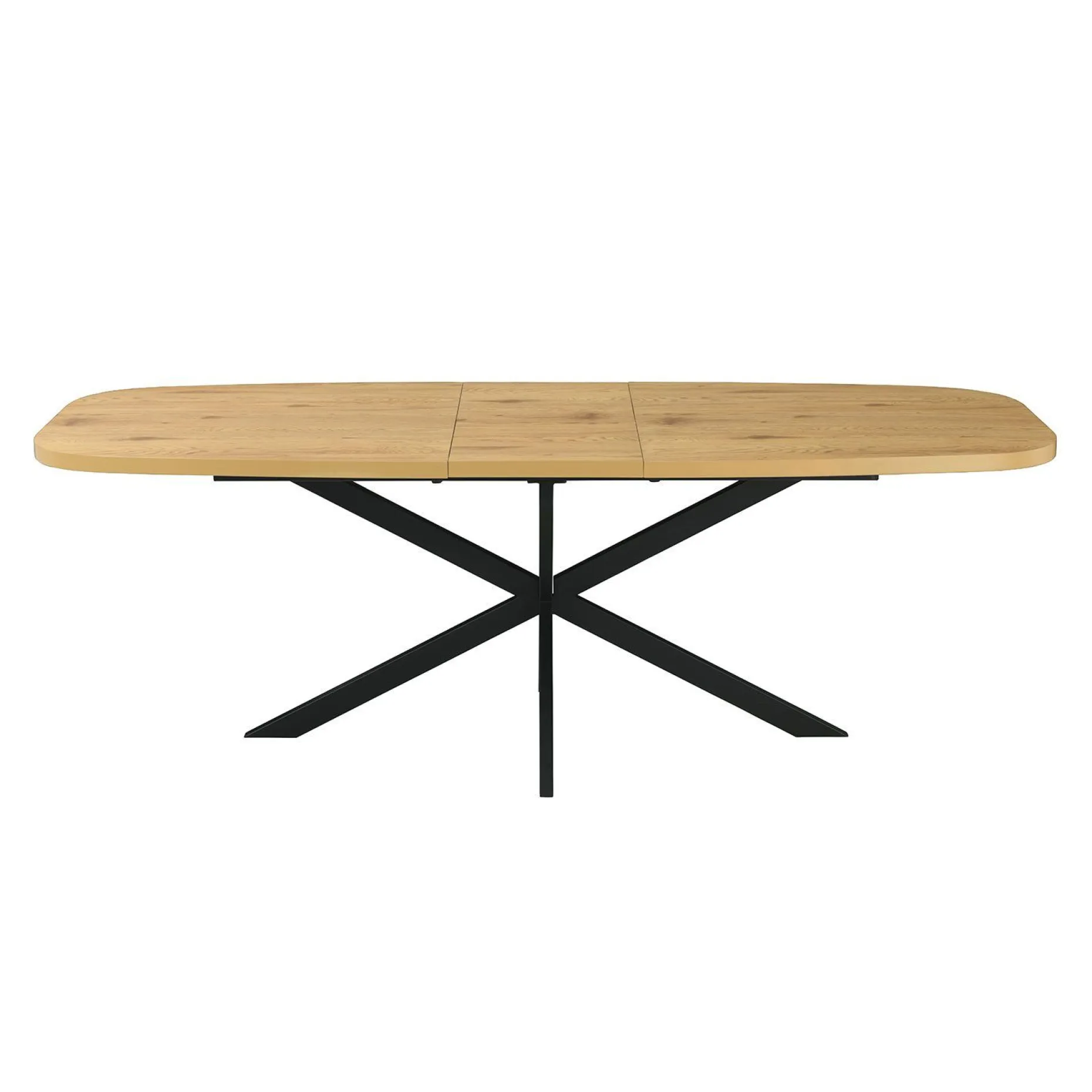 Spisebord HOME4YOU Ramona 180/220x90x75 cm Lyst tre