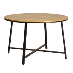 Spisebord HOME4YOU Sancia D120x76 cm Eik/Brun