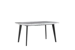 Spisebord sammenleggbart 160/200 x 90 cm MOSBY