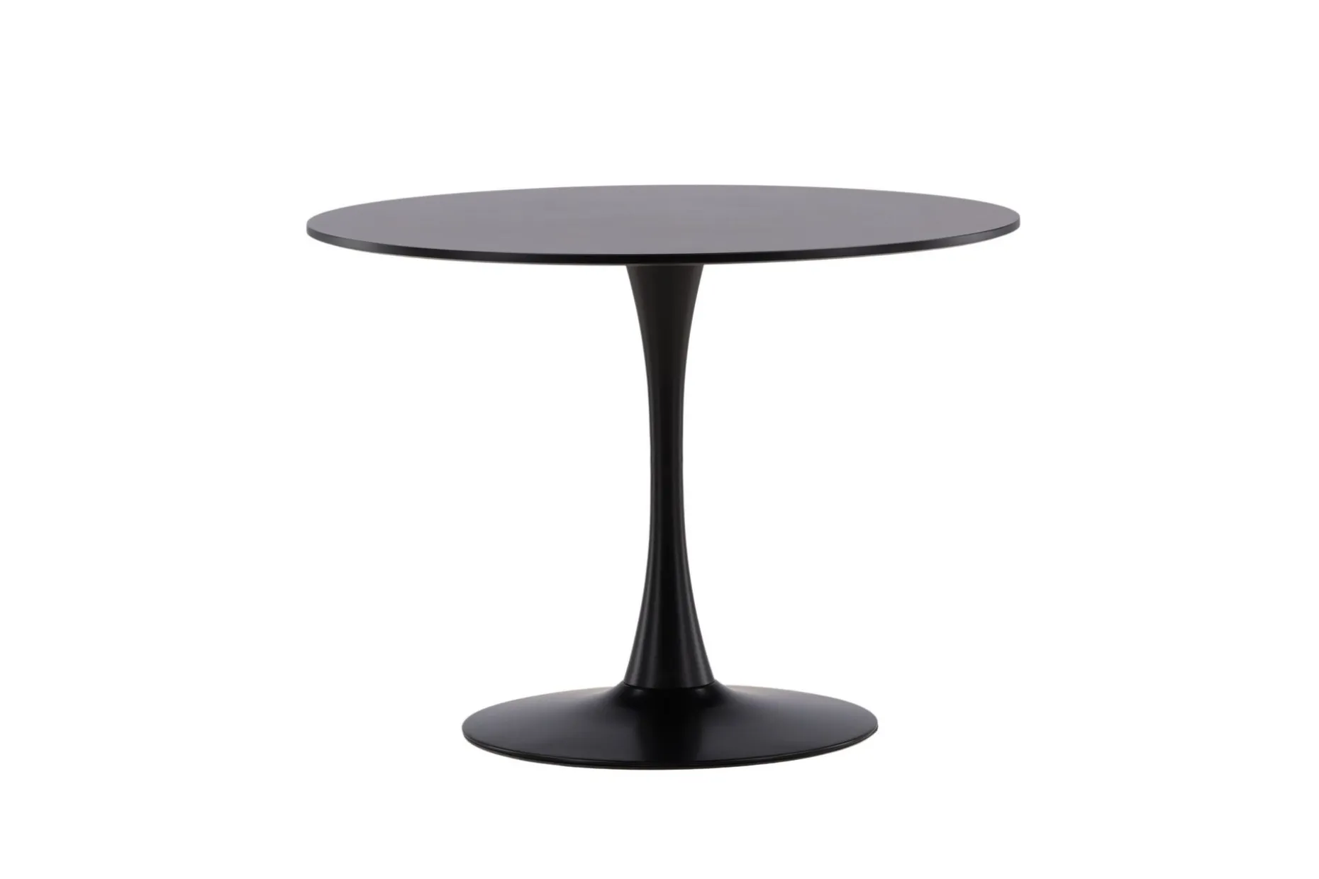 Spisebord Venture Home Glade spisebord 100x74 cm rundt Black
