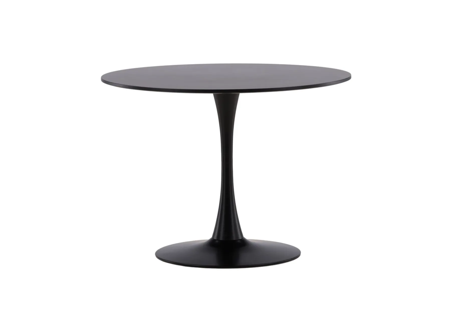 Spisebord Venture Home Glade spisebord 100x74 cm rundt Black