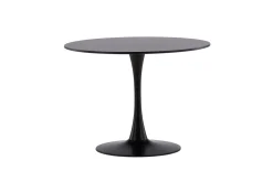 Spisebord Venture Home Glade spisebord 100x74 cm rundt Black