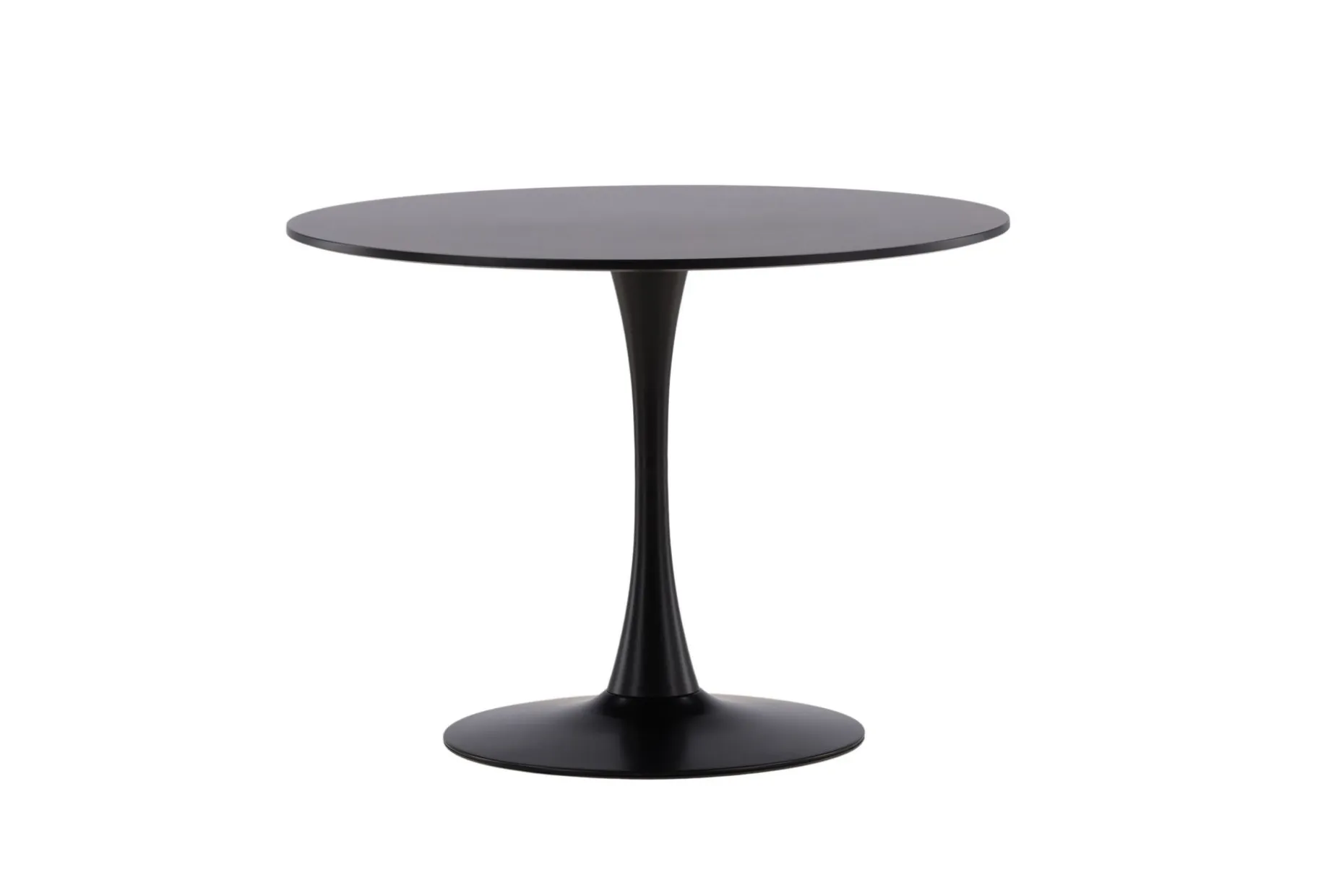 Spisebord Venture Home Glade spisebord 100x74 cm rundt Black