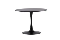 Spisebord Venture Home Glade spisebord 100x74 cm rundt Black