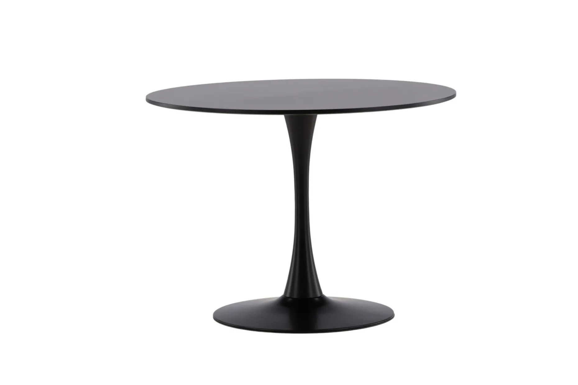 Spisebord Venture Home Glade spisebord 100x74 cm rundt Black