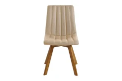 Spisestol 2 stk beige CALGARY