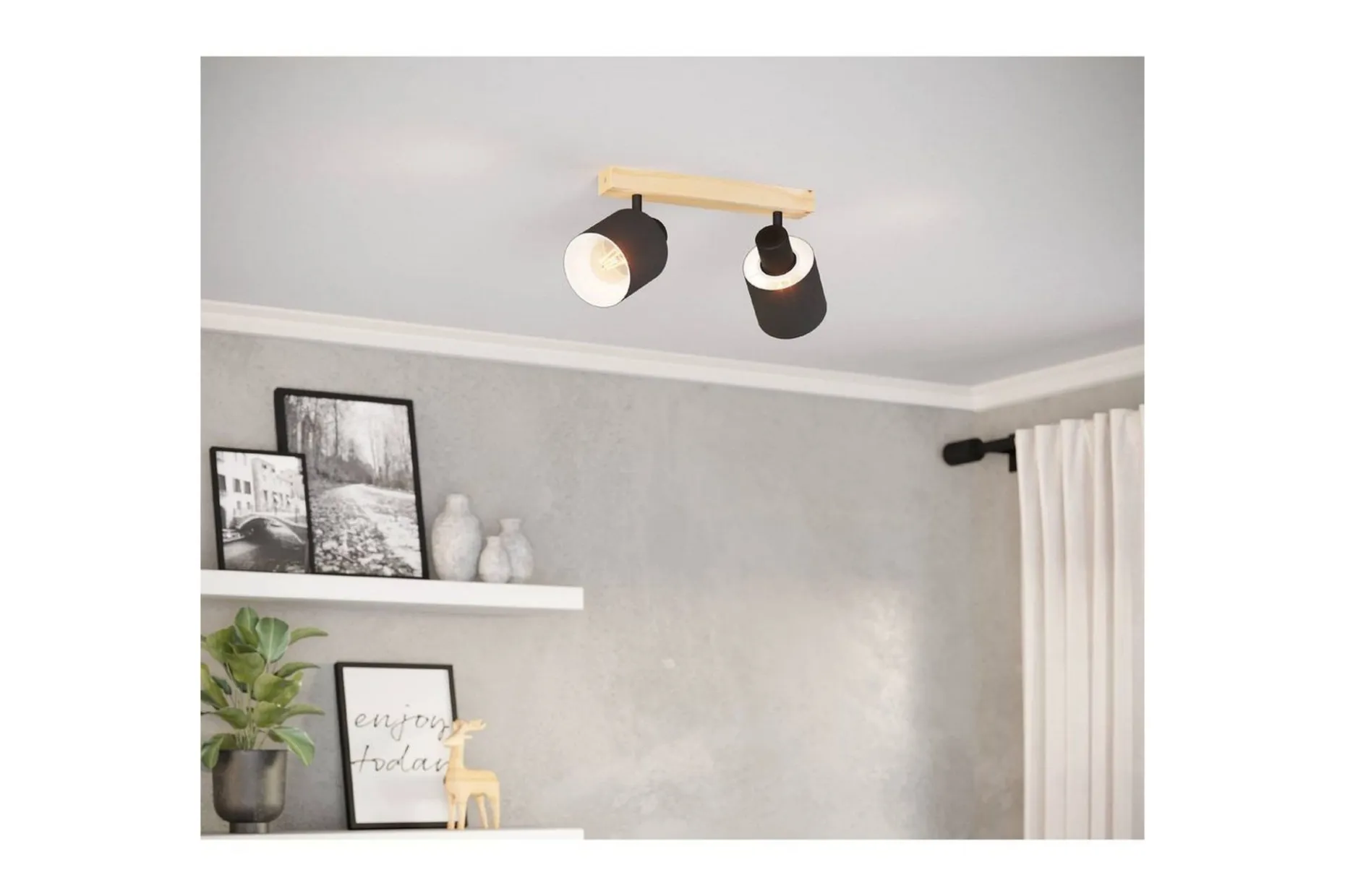 Spotlight Eglo Batallas med 2 Lamper