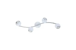 Spotlight Eglo Bimeda med 4 Lamper Hvit, Krom