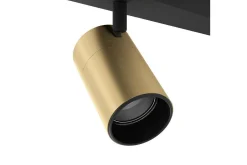 Spotlight Eglo Cumaribo Svart/Messing 4 Lamper