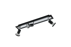Spotlight Eglo Sarria med 3 Lamper Svart, Krom