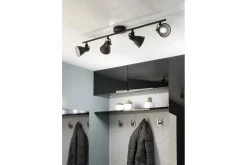 Spotlight Eglo Seras med 4 Lamper Svart