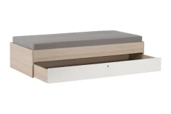 Spot Seng 90x200 cm Tre / Natur / Hvit