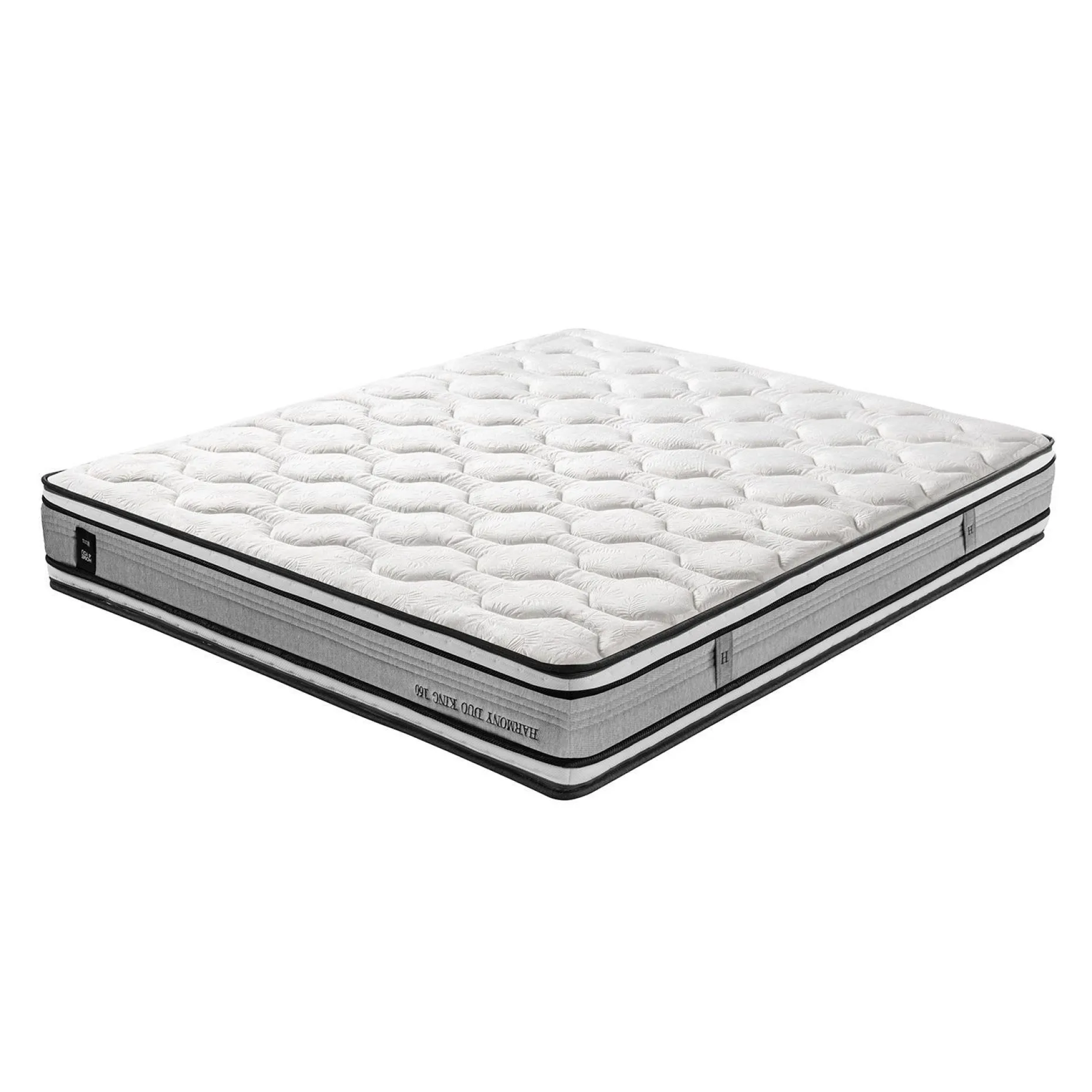 Springmadrass HOME4YOU Harmony Duo King vendbar 180x200x30 cm