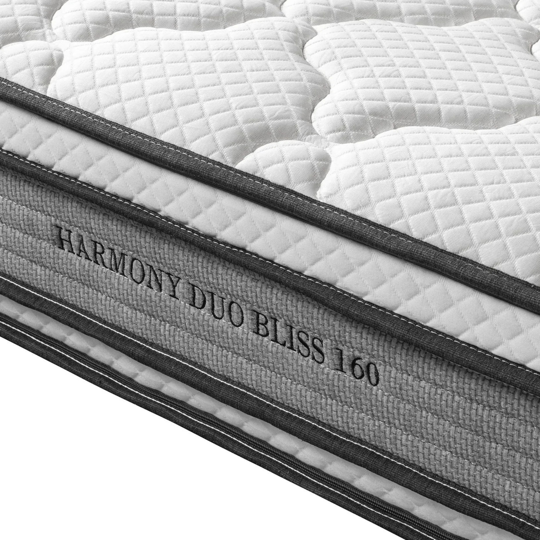 Springmadrass HOME4YOU Harmony Duo Bliss 160x200x28 cm vendbar