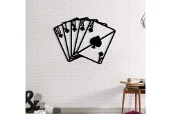 Square Ace Veggdekor