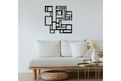 Squares Metal Decor Veggdekor