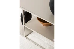 Staal Sofabord 120 cm