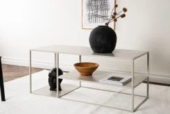 Staal Sofabord 120 cm