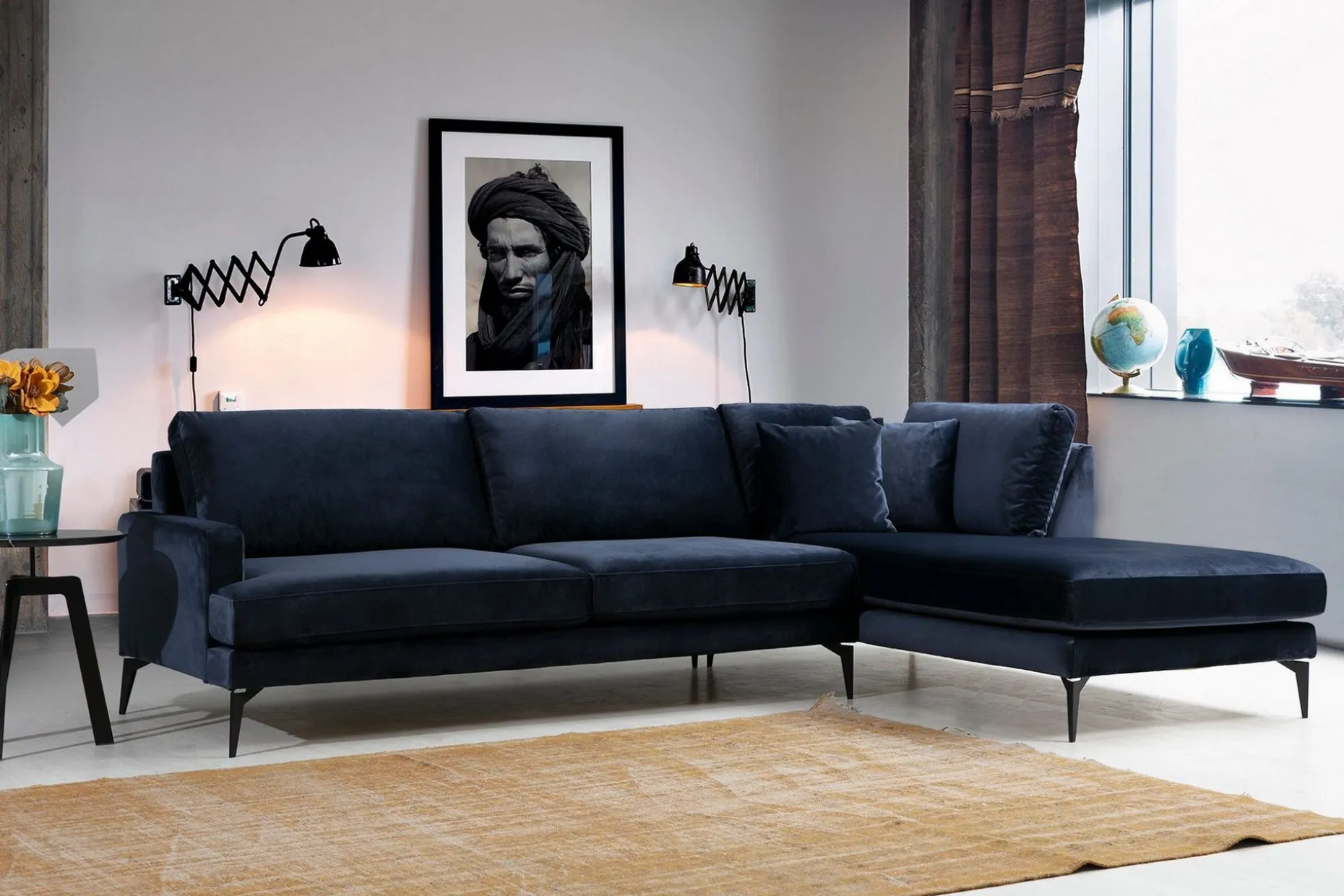 Stacker Hjørnesofa med Divan Høyre