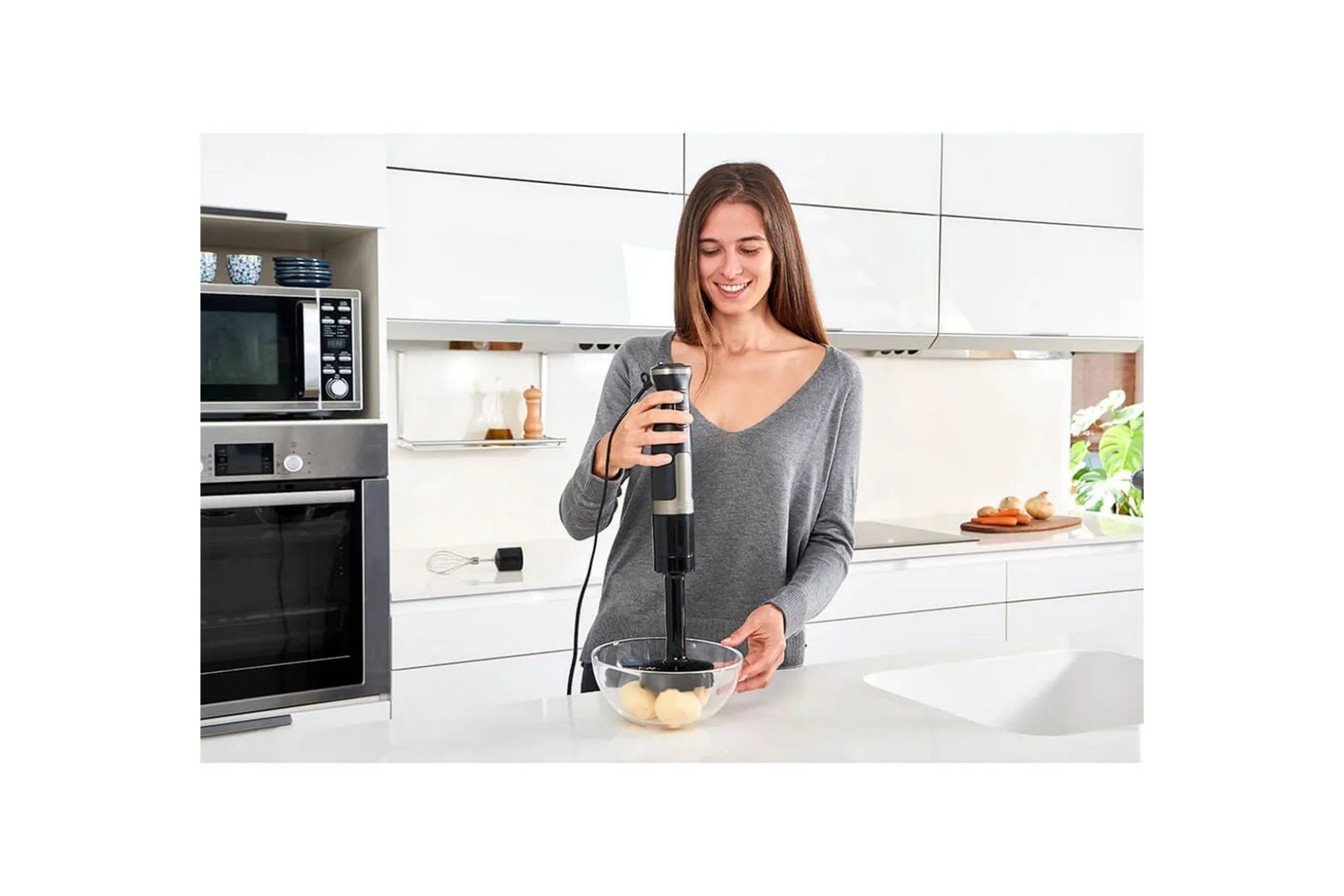 Stavmiksersett Black+Decker 1500W