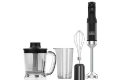 Stavmiksersett Black+Decker Svart 1500W