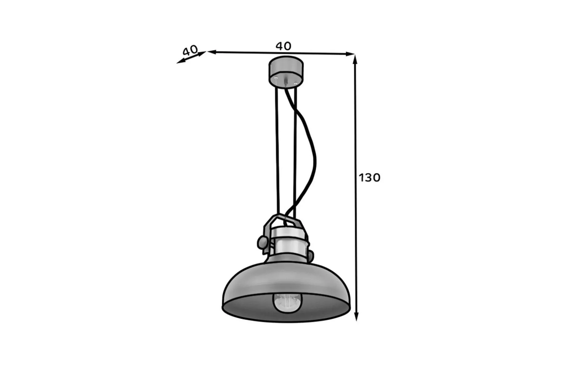 Stealle Taklampe
