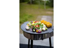 Stekepanne Mustang Støpejern med Føtter 45cm