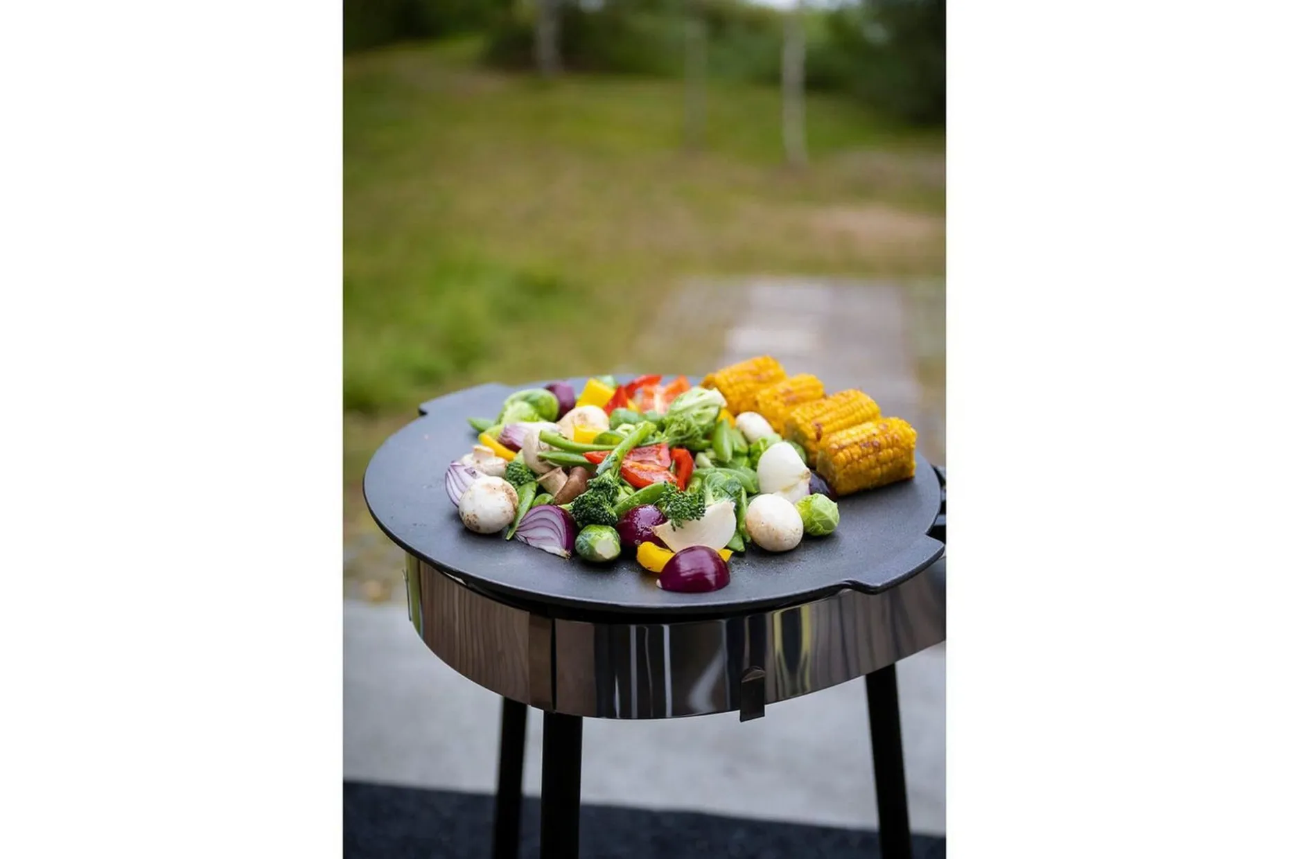 Stekepanne Mustang Støpejern med Føtter 45cm