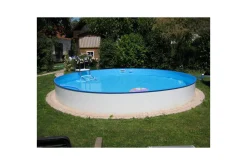Stålveggspool Planet Pool Premium Rund Ø 3,5 m, Persia Blå, 1,2 m