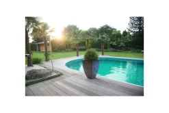 Stålveggspool Planet Pool Premium Oval 8 x 4,2 m, Persia Grå