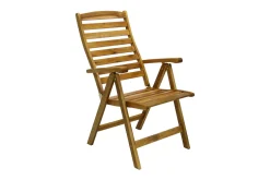 Stol FINLAY 62x66xH110cm Posisjonsstol Akasie